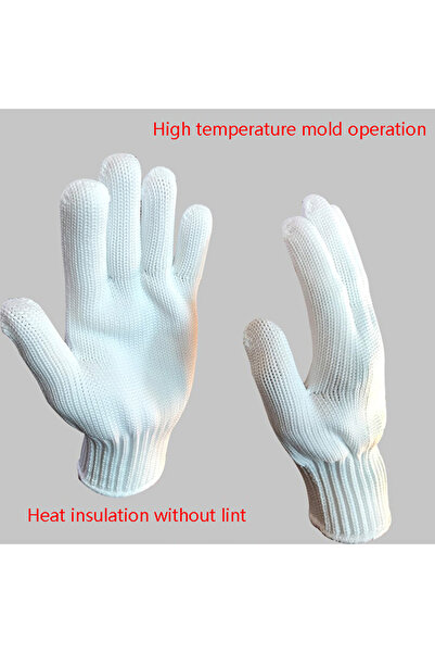 Choice قفازات مقاومة للحرارة العالية 200 درجة مقاس واحد قفازات عازلة للحرارة ...