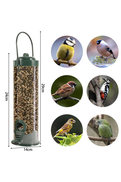 Choice أداة واحدة معلقة لإطعام الطيور، مناسبة للحدائق والمراعي، ومستلزمات الح...