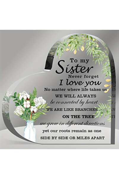 Choice Q71 قطعة واحدة، هدايا للأخوات من الأخت، تذكار أكريليك، هدايا عيد ميلاد...