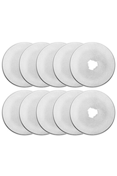 Choice ١٠ قطع من شفرات القطع الدوارة ٢٨/٤٥/٦٠ مم، مناسبة لقطع مرقَّع جلد بشكل...