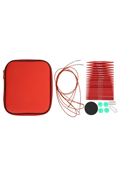 Choice مجموعة واحدة من إبر الحياكة، متوفرة بأحجام متنوعة، إبر دائرية قابلة لل...