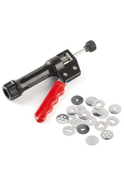 Choice مجموعة واحدة من مكبس الطين الاحترافي مع 20 قرصًا من الفولاذ المقاوم لل...