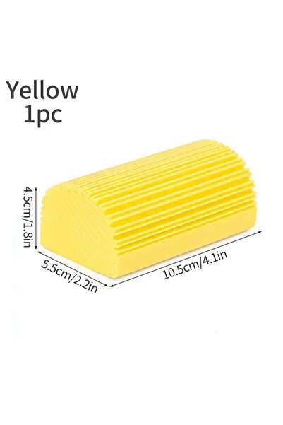 Choice10 1PC Yellow PVA Dishwashing Sponge Damp Clean Duster Sponge Water Abs...