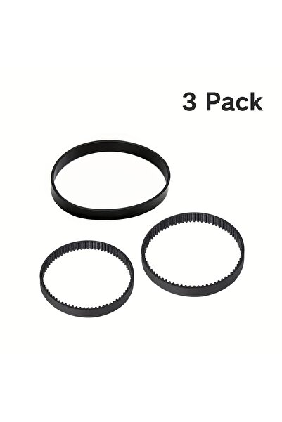 Choice 3 قطع من أحزمة المكنسة الكهربائية البديلة لجهاز تنظيف الحيوانات الأليفة بيسيل برو هيت 2X ريفوليوشن، تناسب الموديلات: 1