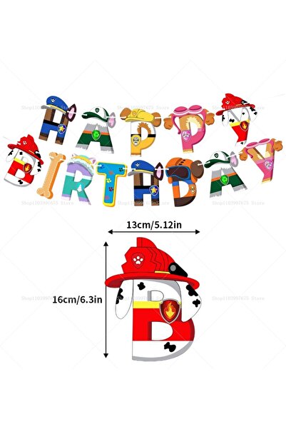 PAW PATROL Other Style 2 Skye Theme Bunting Garlands Happy Birthday Flags Decorations Baby Shower Ki