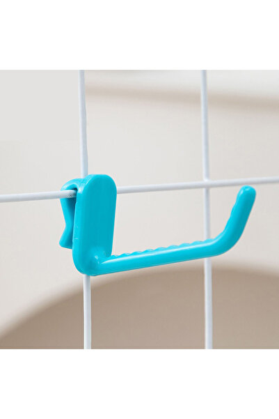 Choice 10 قطع زرقاء، 10-50 قطعة، خطافات رفوف سوبر ماركت بلاستيكية، مجوهرات، و...