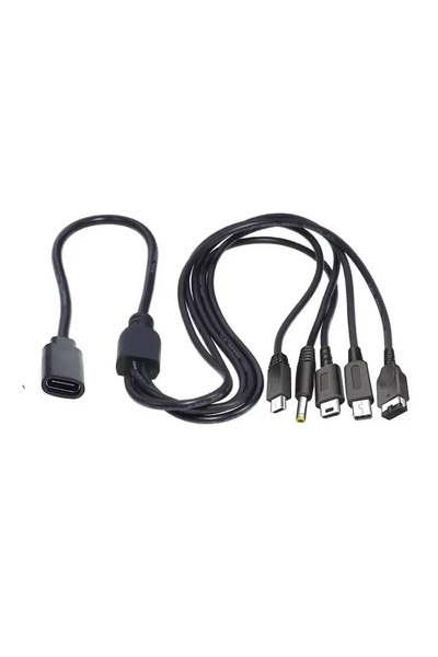 Choice C to 5 in 1 50cm 5 in 1 USB-C Type C Charging Cable for Nintendo DS Li...