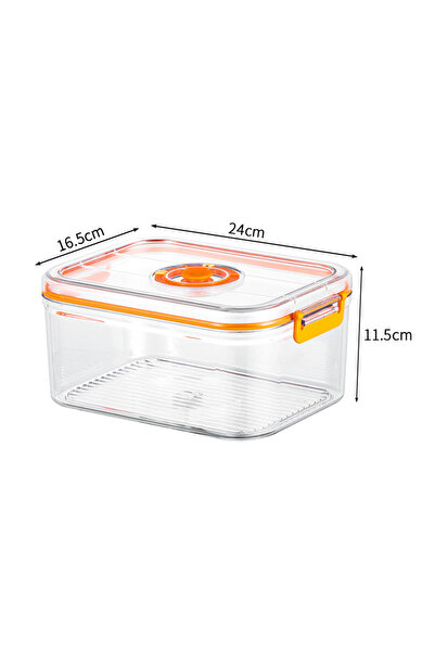 Choice 2800ml Vacuum Fresh-keeping Box Refrigerator Sealed Canister Microwava...