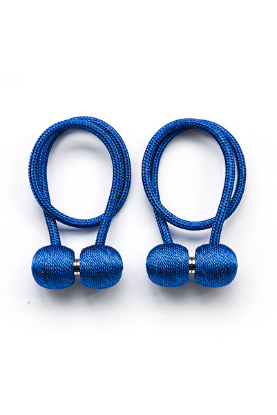 Choice One size fits all royal blue Curtain straps, rope buckles, curtain buc...