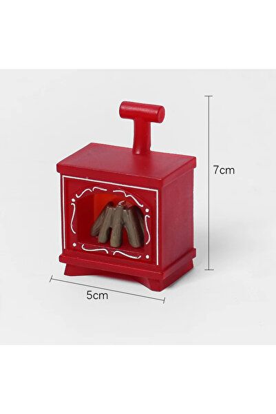 Choice مصباح ليلي صغير على شكل مدفأة LED حمراء، ديكور منزلي إبداعي، مصباح ليل...