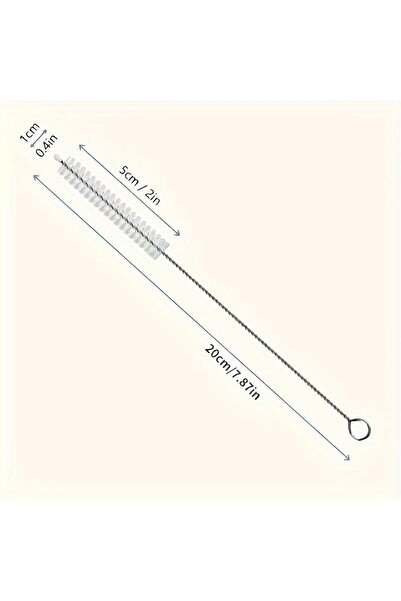 Choice قطعتان من فرش التنظيف المصنوعة من الفولاذ المقاوم للصدأ باللون الأبيض ...