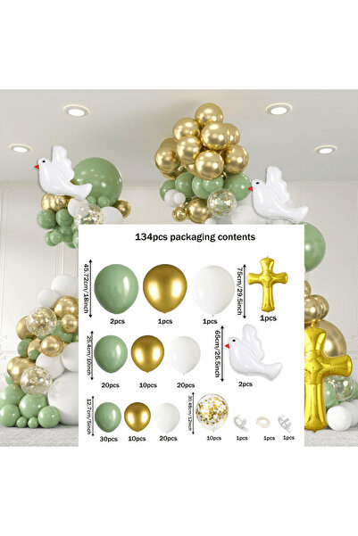 Choice Other MULTI Crucifix Set Dove Balloon Set Party Balloon Set for Commun...