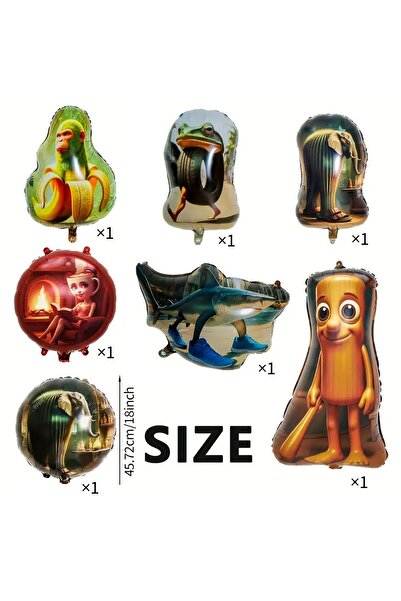 Choice مجموعة بالونات أخرى، بالونات حفلات من رقائق الألومنيوم تحمل طابع "تعفن...