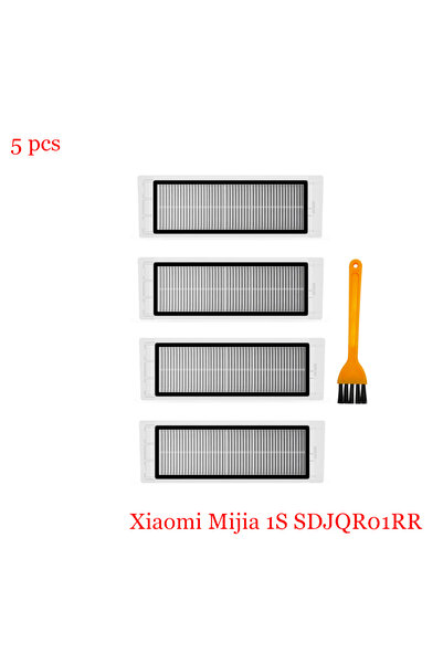 Choice ٤ فلاتر HEPA قابلة للغسل لأجهزة Xiaomi Roborock 1S S5 S50 S51 S55 S6 S...
