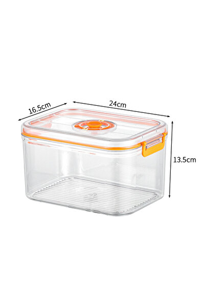 Choice 3500ml Vacuum Fresh-keeping Box Refrigerator Sealed Canister Microwava...