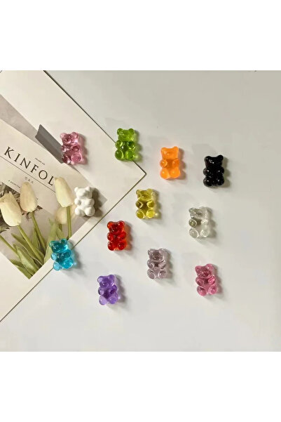 Choice مجموعة متنوعة من 10 قطع من مغناطيسات الثلاجة على شكل دببة حلوة، ملصقات...