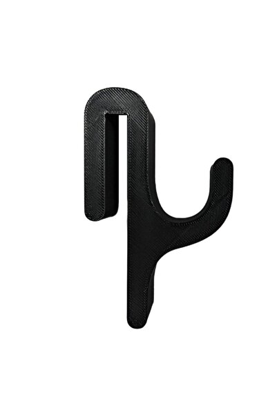 Choice خطافات أبواب دش بلاستيكية سوداء مبتكرة وعصرية للأبواب الزجاجية بسمك 8 ...