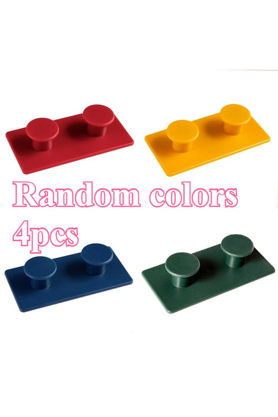 Choice ٤ قطع عشوائية من خطافات مكعبات ليغو دوبامين - منظم مدخل إبداعي للقبعات...