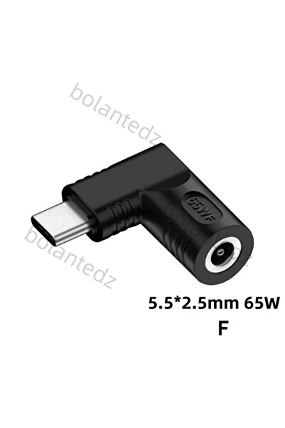 Choice محول طاقة من 5.5-2.5 ملم تيار مستمر إلى USB-C PD، أبعاده 5.5 × 2.5 ملم...