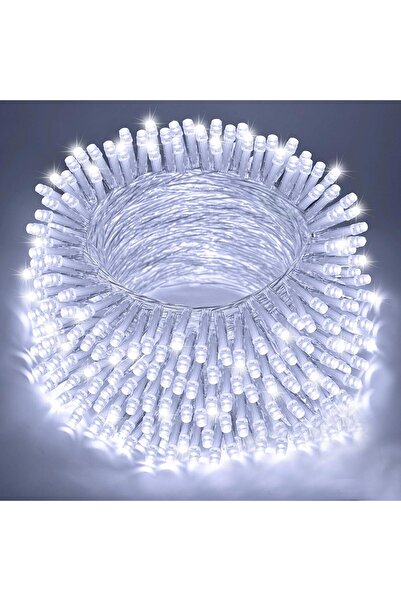 Choice أضواء عيد الميلاد LED بيضاء بطول 10 أمتار و100 مصباح LED، متوفرة بأطوا...