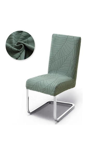 Choice غطاء كرسي أخضر فاتح (قطعة واحدة) / غطاء كرسي مطاطي قابل للتعديل (قطعة ...