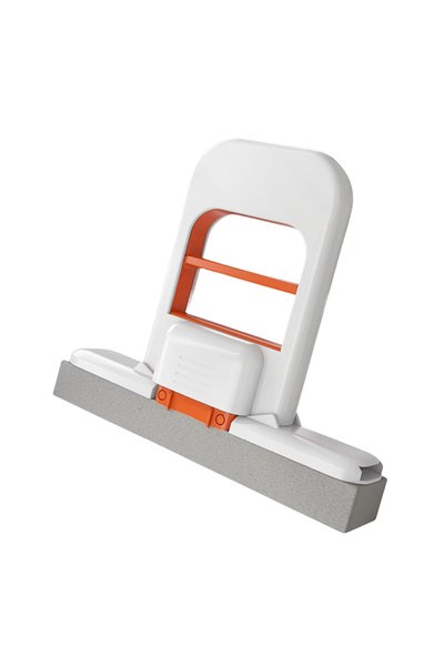 Choice1 ممسحة صغيرة محمولة باليد، قابلة للطي، قوية، تعمل بالضغط، لتنظيف المنز...