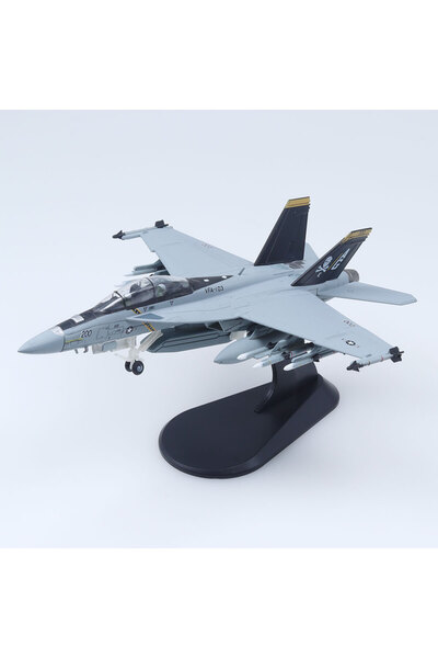 Choice نموذج طائرة إف-18 بمقياس 1/100، مصنوع من المعدن المصبوب، هدية مثالية ل...