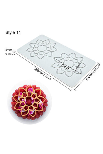 Choice قوالب سيليكون للشوكولاتة، طراز 11، قوالب سيليكون ثلاثية الأبعاد، قوالب...