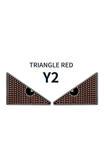 Choice أضواء تحذيرية LED على شكل عيون الشيطان Y2، أضواء وامضة، أضواء إشارة لل...