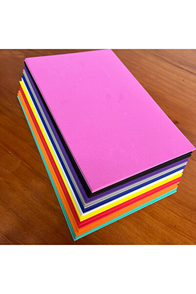 Choice1 20 قطعة ملونة 216*140*2 مم مصنوعة يدويًا من الفوم والورق الملون وإسفن...