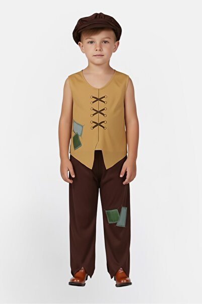 Rubies زيّ طفل شوارع فيكتوري، متعدد الألوان