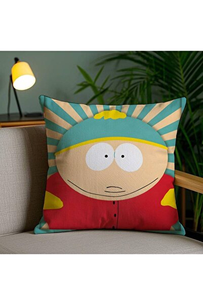 Choice غطاء وسادة بتصميم كرتوني مضحك من مسلسل ساوث بارك، مقاس 30×30 سم، مضاد ...