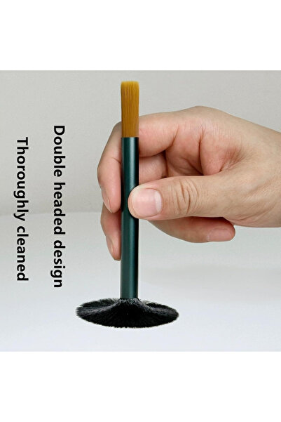 Choice فرشاة تنظيف مسحوق القهوة، فرشاة تنظيف مزدوجة الرأس لطاحونة القهوة، فرش...