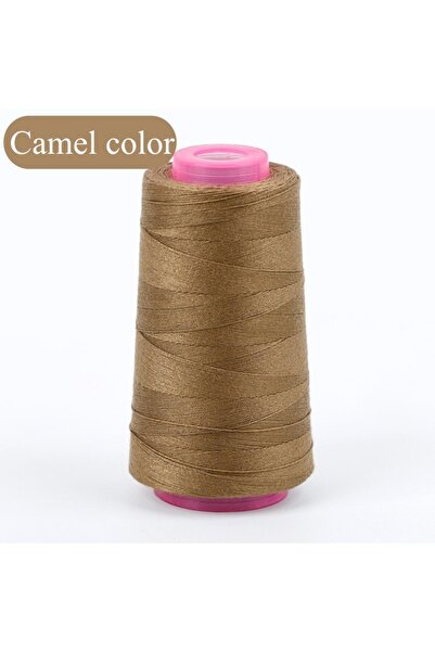 Choice خيط خياطة سميك وقوي بلون الجمل، طوله 1300 ياردة، مناسب للتنجيد، الجينز...