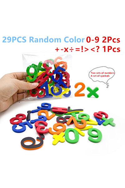 Choice 29PCS Number(bagged) Magnetic Letters Numbers Alphabet ABC 123 Fridge ...