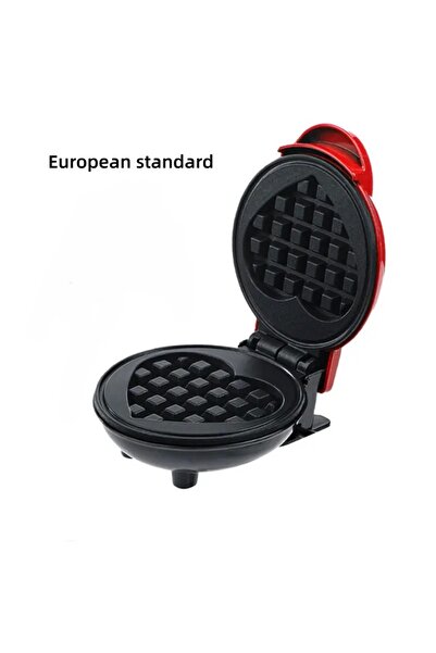 Choice 1 220 V 200367 Mini Waffle Maker Bubble Egg Cake Oven Breakfast Love Heart Small Waffle Maker Cookin