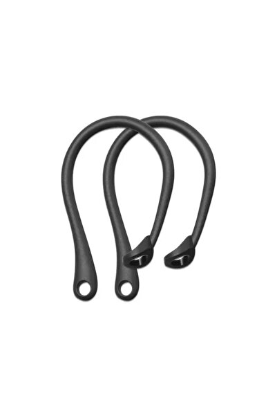 Choice خطافات أذن سوداء مضادة للضياع لسماعات AirPods 1 2 3 4، خطافات أذن رياض...