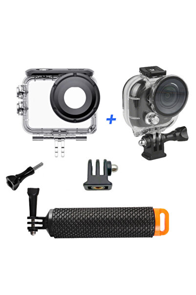 Choice مجموعة غوص وغطس D، غطاء غوص لكاميرا Insta360 GO، غطاء مقاوم للماء للغاية، مقاوم للماء حتى عمق 50 مترًا