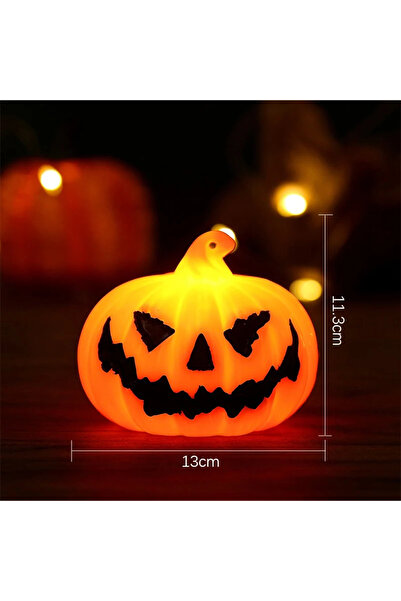 Choice فانوس يقطين كبير قطعة واحدة، مصباح على شكل وجه شبح للهالوين، هدية للأطفال للشرفة وغرفة النوم والحديقة في الهالوين