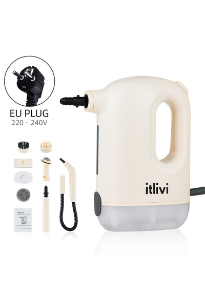 Choice منظف بخاري آخر بمقبس أوروبي (220 فولت) للتعقيم بدرجة حرارة عالية، شفاط مطبخ لتكييف الهواء، للاستخدام المنزلي