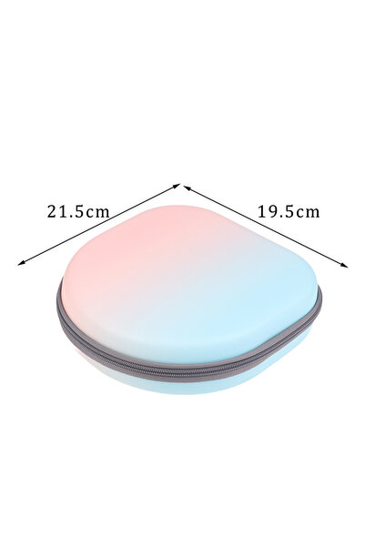 Choice حقيبة ملونة صلبة من مادة EVA لحفظ سماعات الأذن، مناسبة لسماعات WH-CH72...