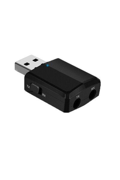 Choice محول بلوتوث الإصدار 1.2 أسود 3 في 1 USB بلوتوث 5.0 جهاز إرسال واستقبال...