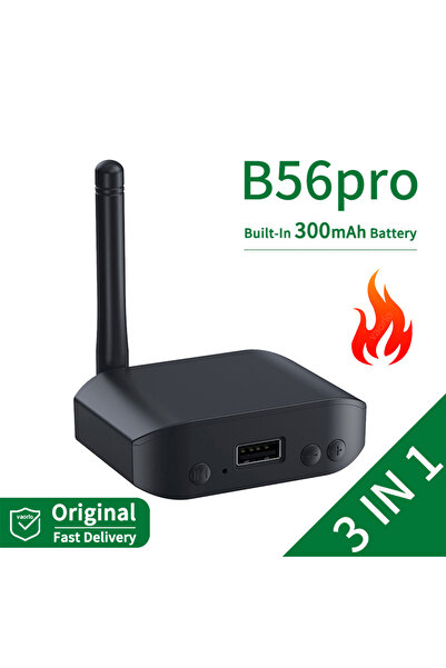 Choice v5.3 B56pro (300mAh) 3 IN 1 Bluetooth 5.3 Audio Receiver Transmitter U...
