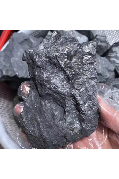 Choice 100 غرام من حجر الشونجيت الأسود الطبيعي الخام، 50 غرام/100 غرام، كريست...