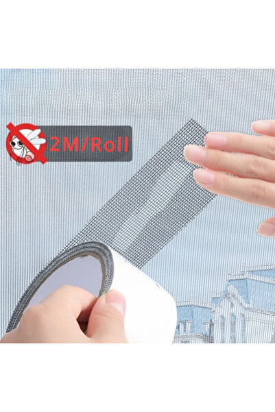 Choice شريط لاصق لإصلاح ناموسيات النوافذ بطول 2 متر/لفة، رقعة إصلاح شاشة النا...