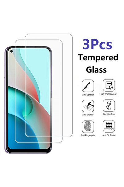 Choice Tempered Glass 3Pcs For Redmi Note 9 Pro 3Pcs Full Cover HD Tempered Glass For Redmi Note 9 Pro Scr