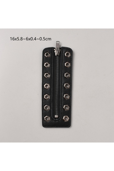 choice2 15.6 سم AECH03-18671 قطعتان أربطة أحذية بدون ربط بسحاب و7 فتحات، مصنو...