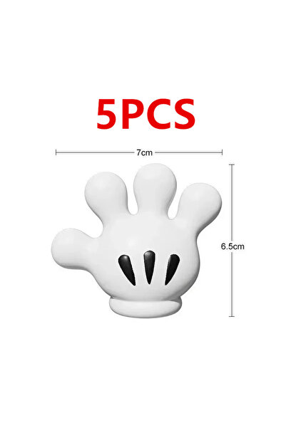 Choice 5 قطع من حامل مناشف بسيط بتصميم حيوانات لطيفة على شكل نخلة، يُعلق على الحائط، حامل فرشاة أسنان للأطفال، خطافات معجون، مناسب للاستحمام