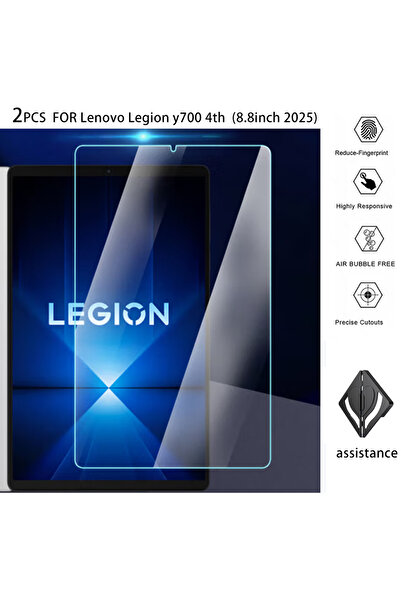 Choice قطعتان لحماية شاشة جهاز Legion Y700 من الجيل الرابع، زجاج مقوى لجهاز L...
