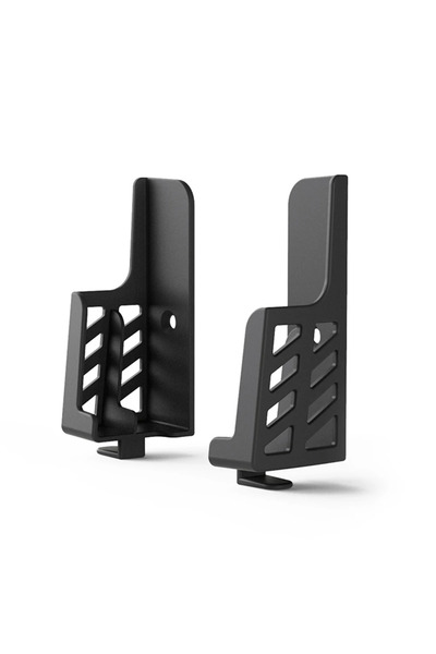 choice2 Black A 2pcs Tablet Wall Mount Stand Phone Holder for iPad/iPhone Adj...